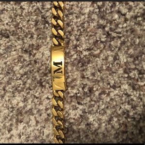 C Wonder Monogram M chunky chain bracelet.